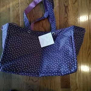 THIRTY ONE extra large utility tote purple NWT new